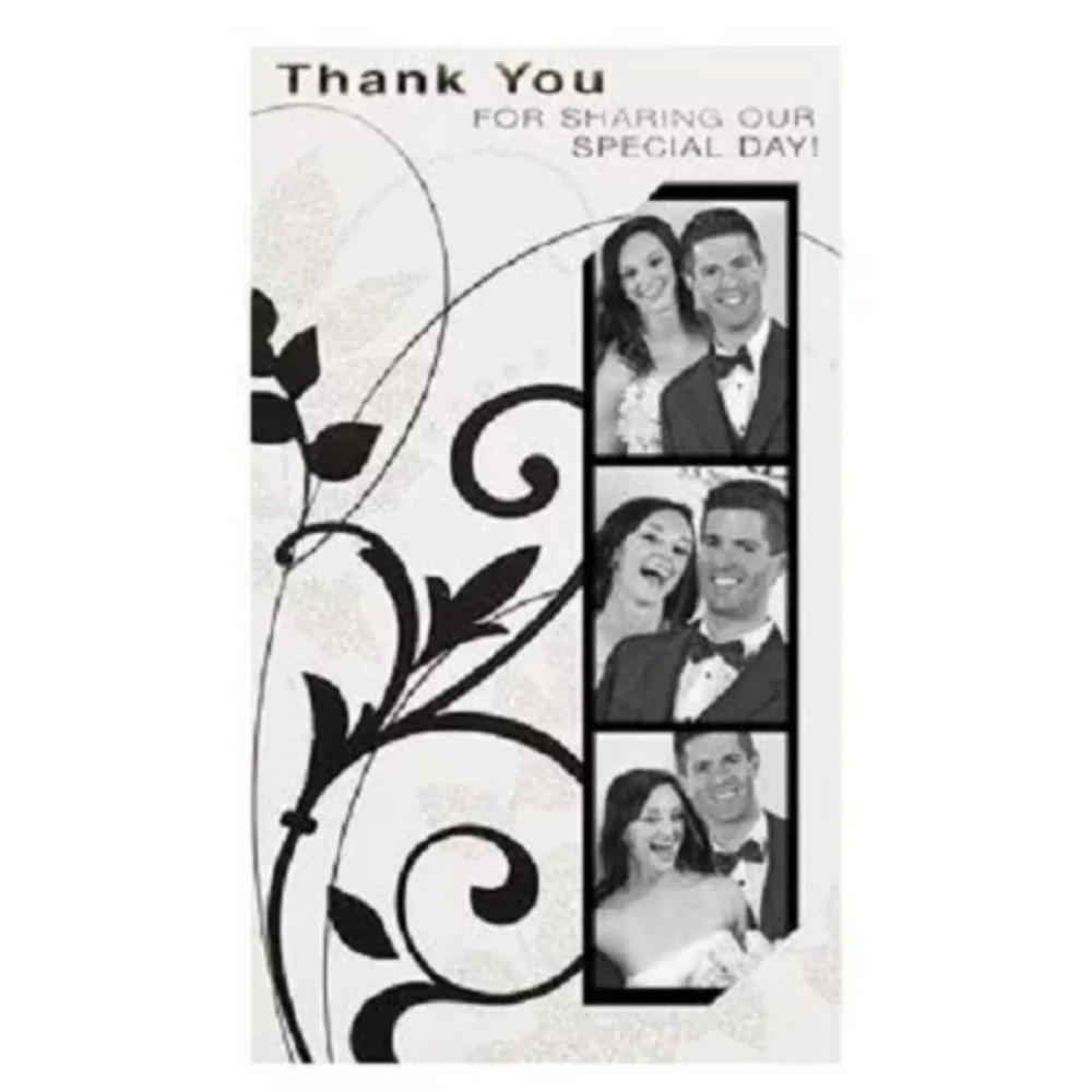 Photo Booth Thank You Cards
